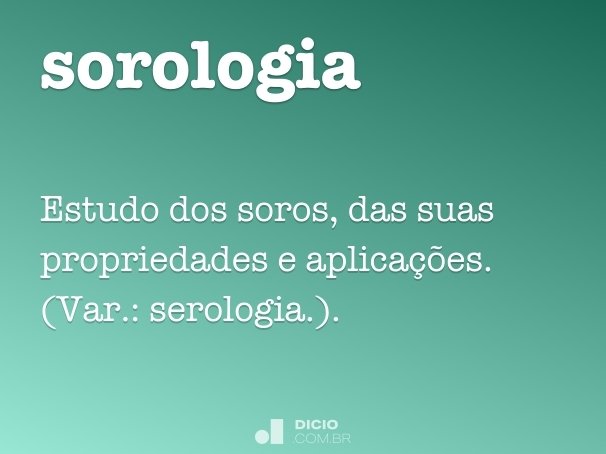 sorologia