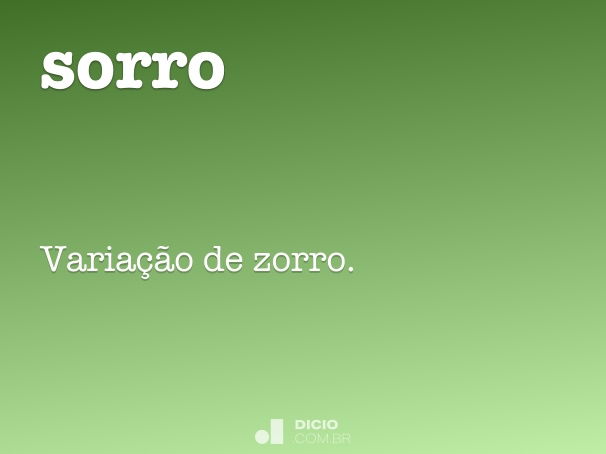 sorro