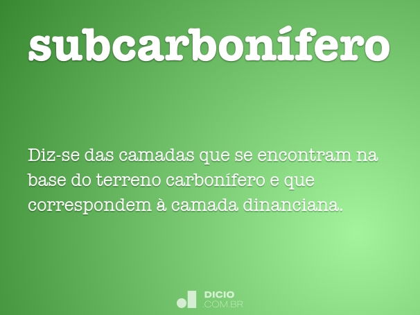 subcarbonífero