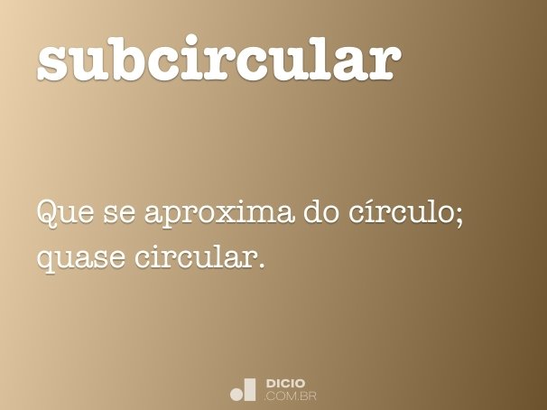 subcircular
