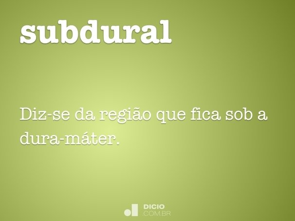subdural