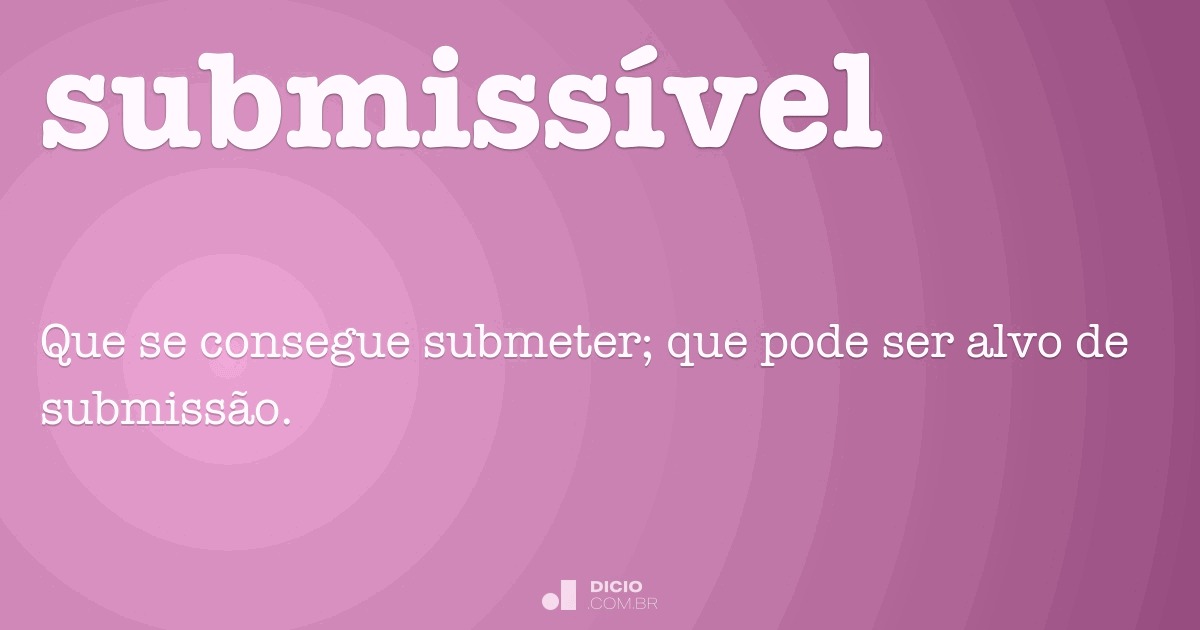 Subséssil - Dicio, Dicionário Online de Português