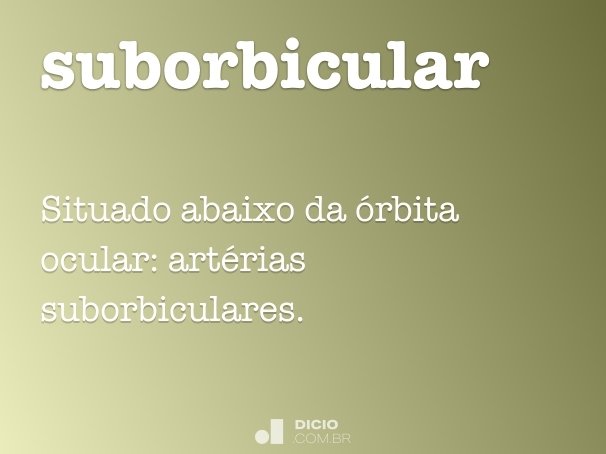 suborbicular