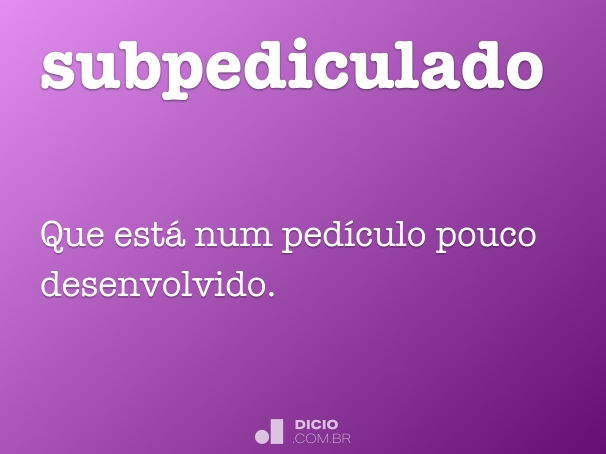 subpediculado