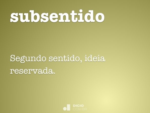 subsentido