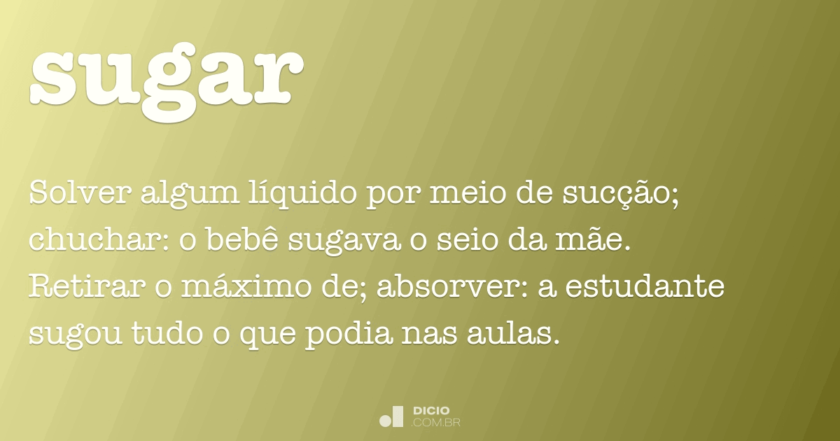 Sugar Dicio, Dicionário Online de Português