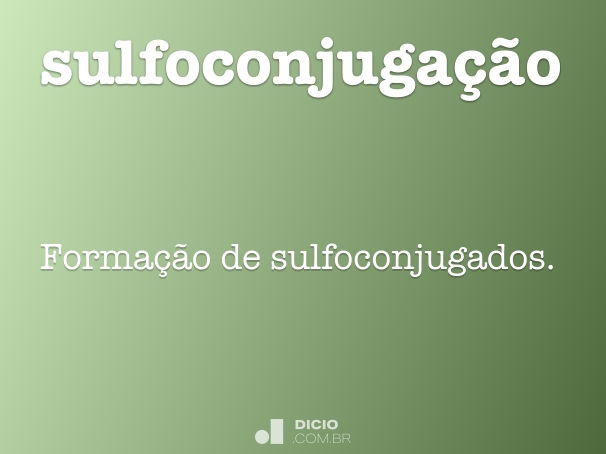 sulfoconjugação