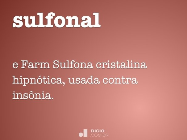 sulfonal