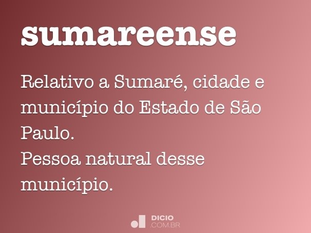 sumareense