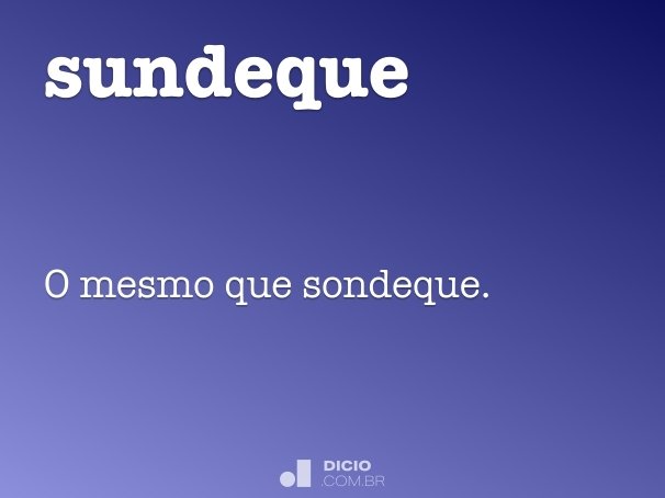 sundeque