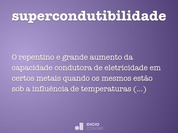 supercondutibilidade
