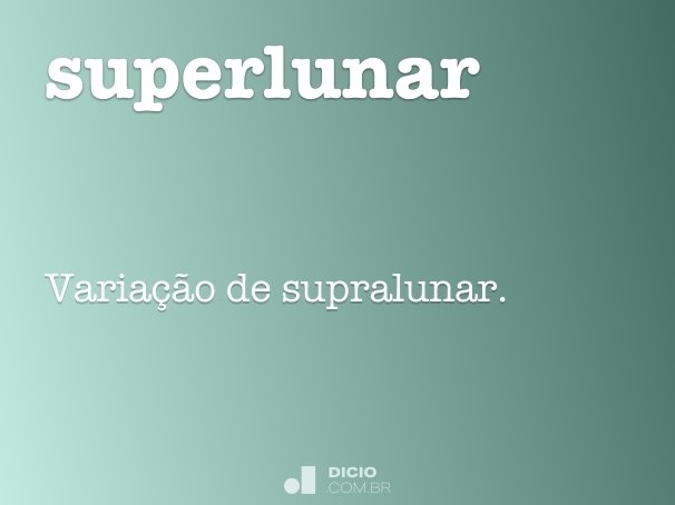 superlunar