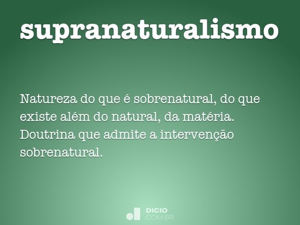 supranaturalismo