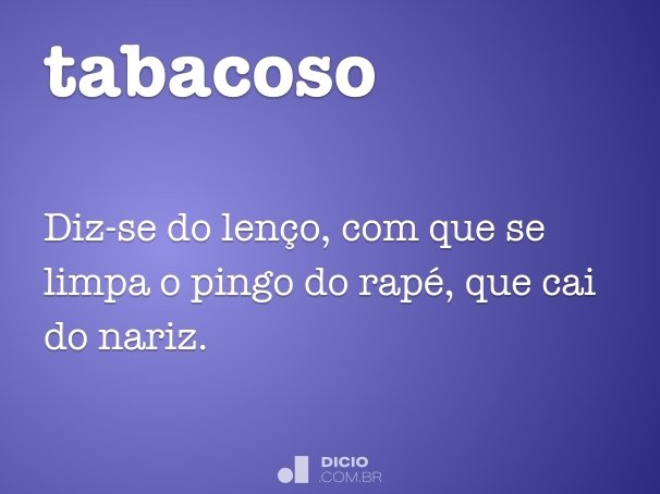 tabacoso