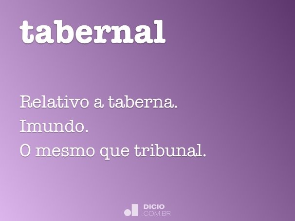 tabernal