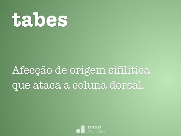 tabes