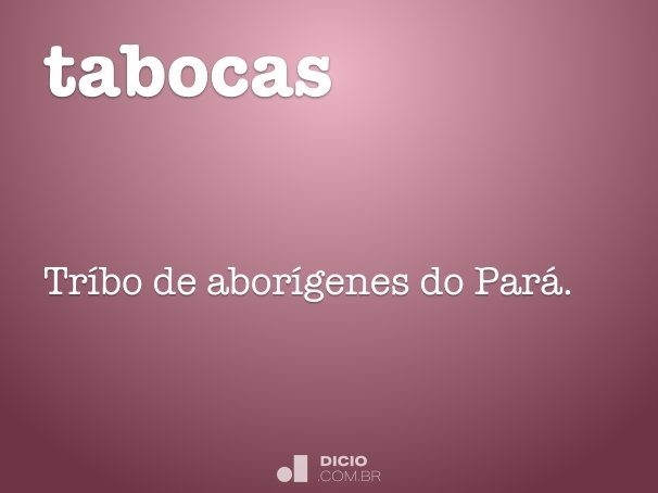 tabocas