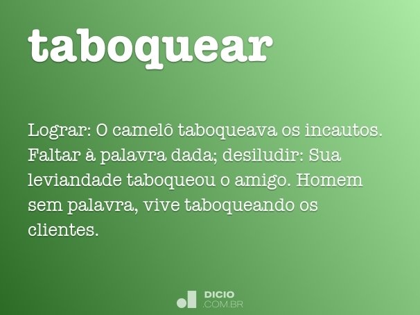 taboquear
