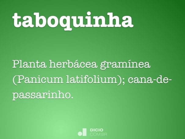 taboquinha