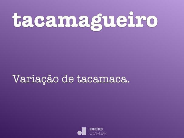 tacamagueiro