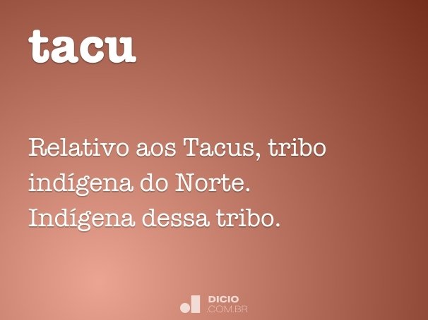 tacu