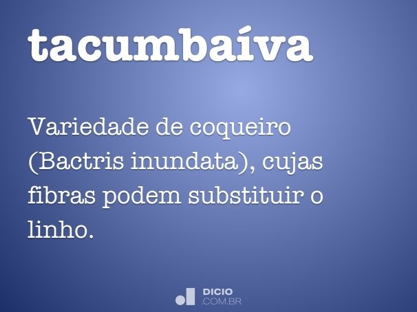 tacumbaíva