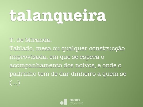 talanqueira