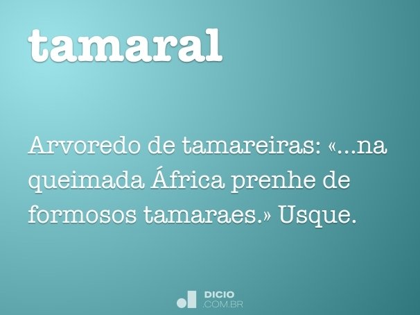 tamaral