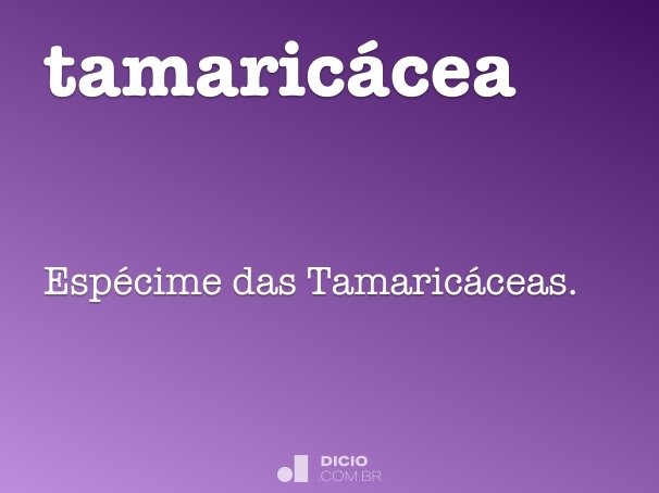 tamaricácea