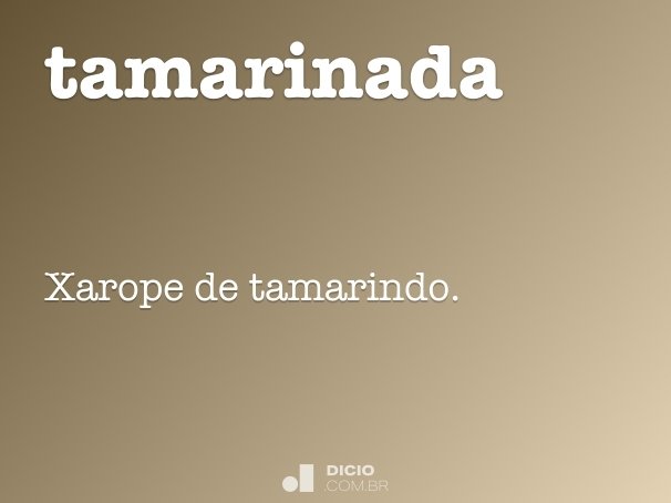 tamarinada