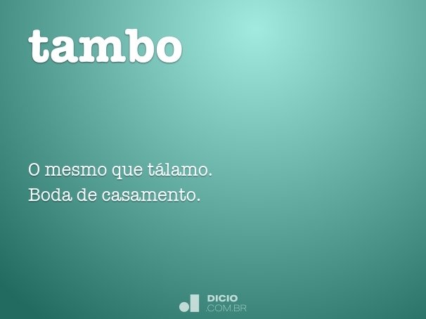 tambo