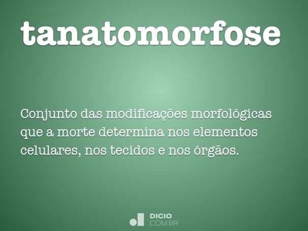 tanatomorfose
