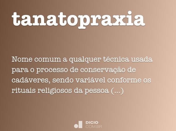 tanatopraxia
