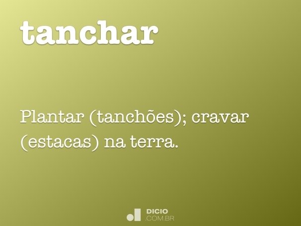 tanchar