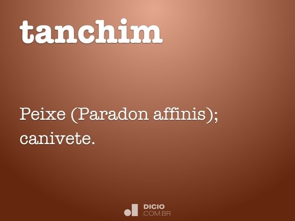 tanchim