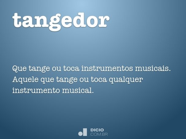 tangedor