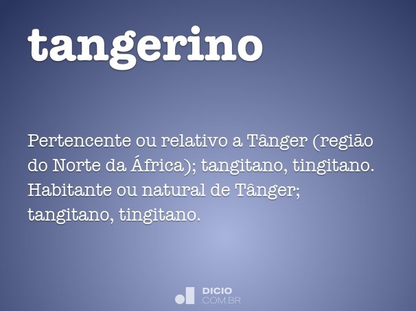 tangerino