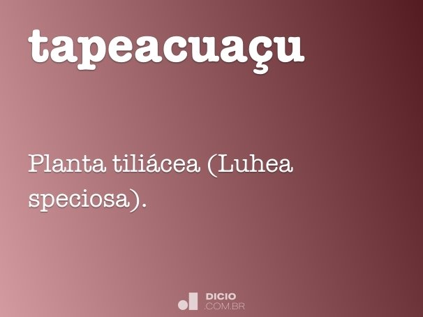 tapeacuaçu