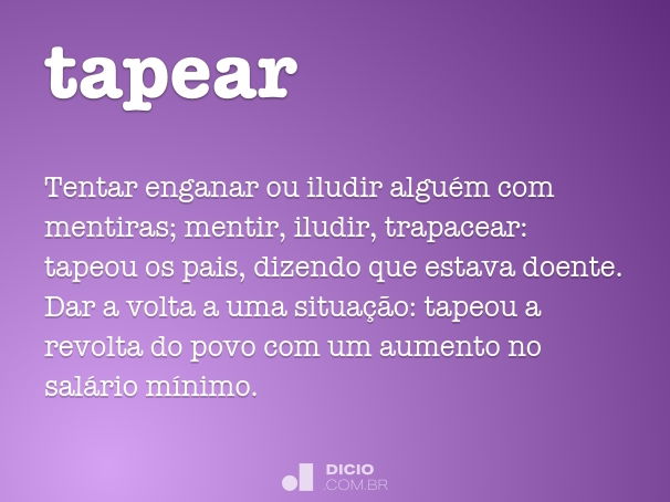 tapear