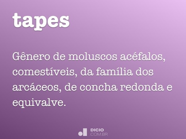 tapes