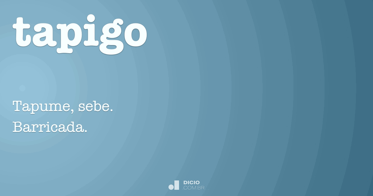 GO - Dicio, Dicionário Online de Português