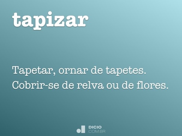 tapizar