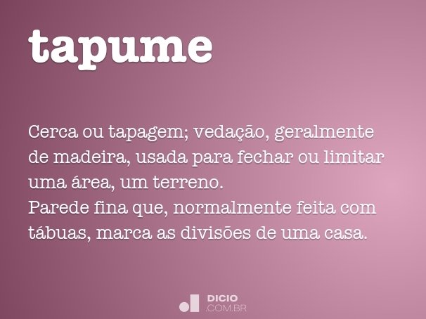tapume