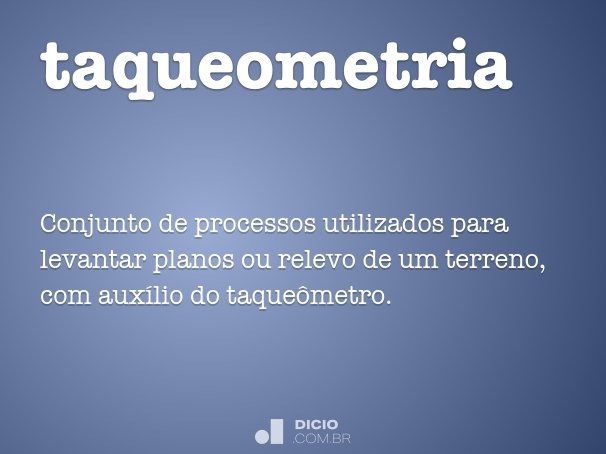 taqueometria
