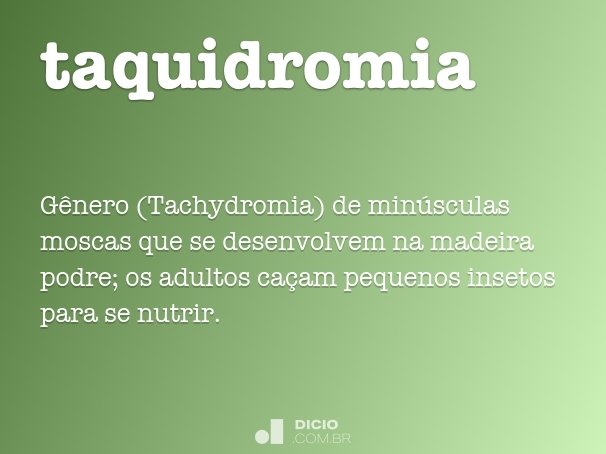 taquidromia