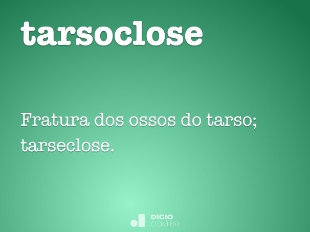 tarsoclose