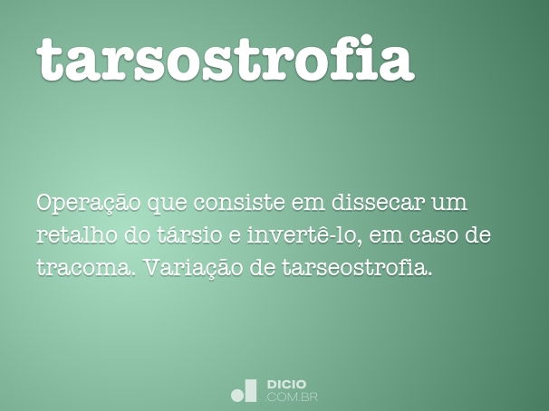 tarsostrofia