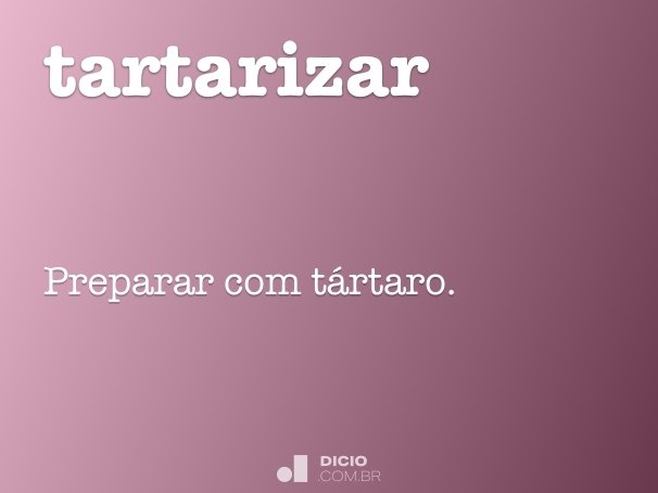tartarizar