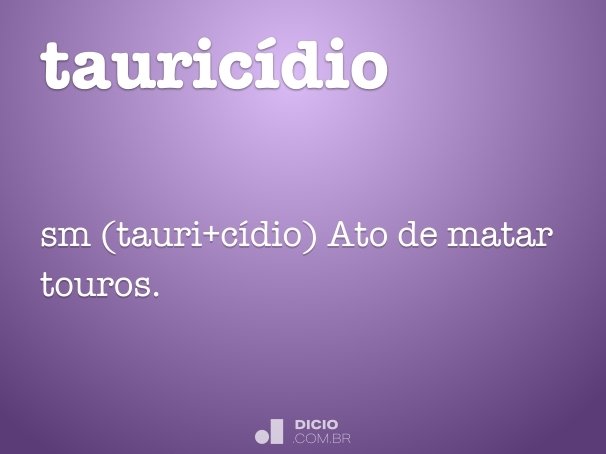 tauricídio