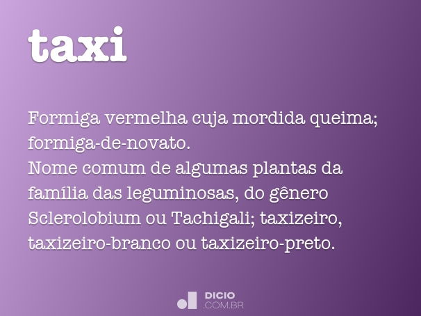 taxi